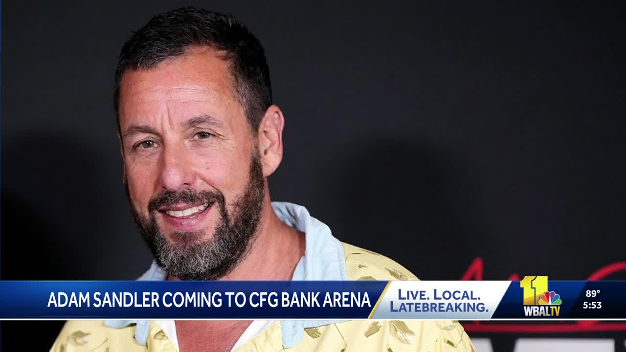 Adam Sandler bringing new comedy tour to Baltimore