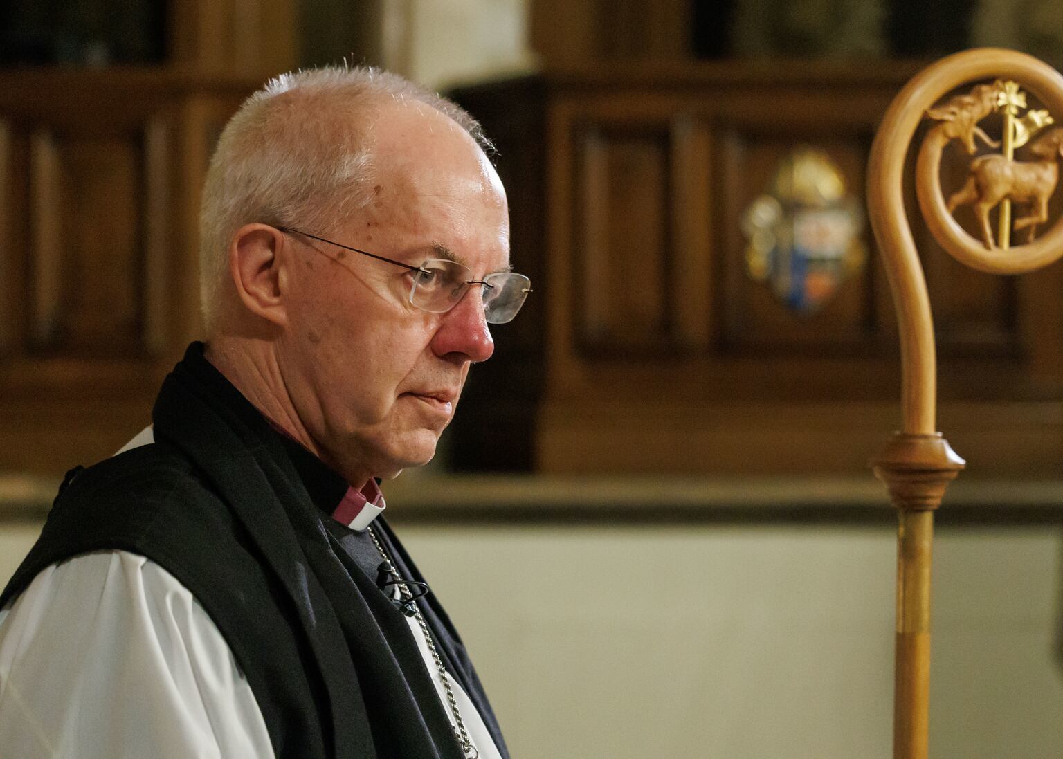 pengunduran diri saya sebagai uskup agung sebagian 'salah', kata Welby