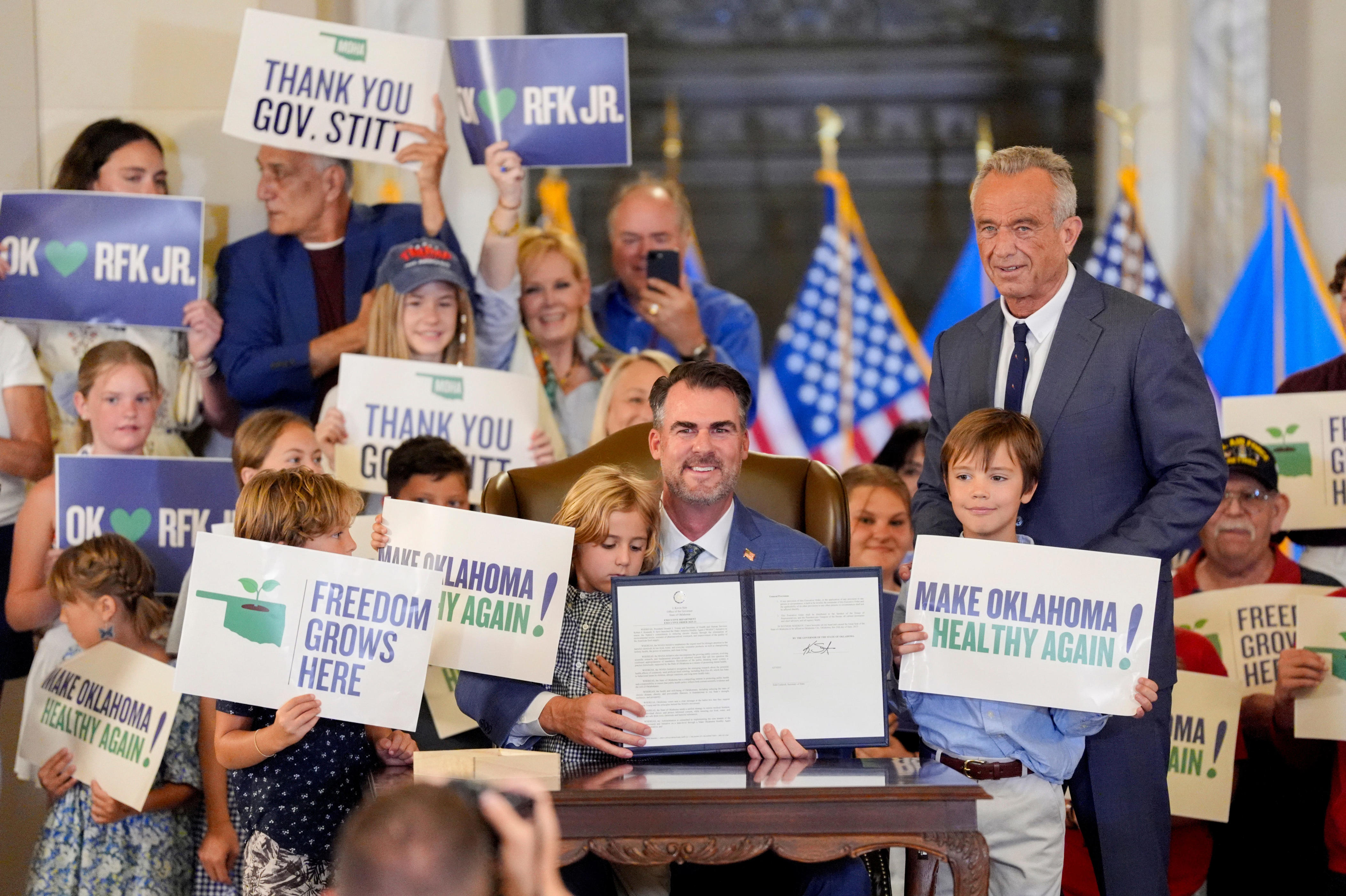 Oklahoma health agency scrubs mention of fluoride in water as Gov. Stitt orders review