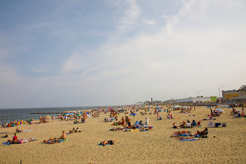 Lifeguard impaled by umbrella at Jersey Shore beach