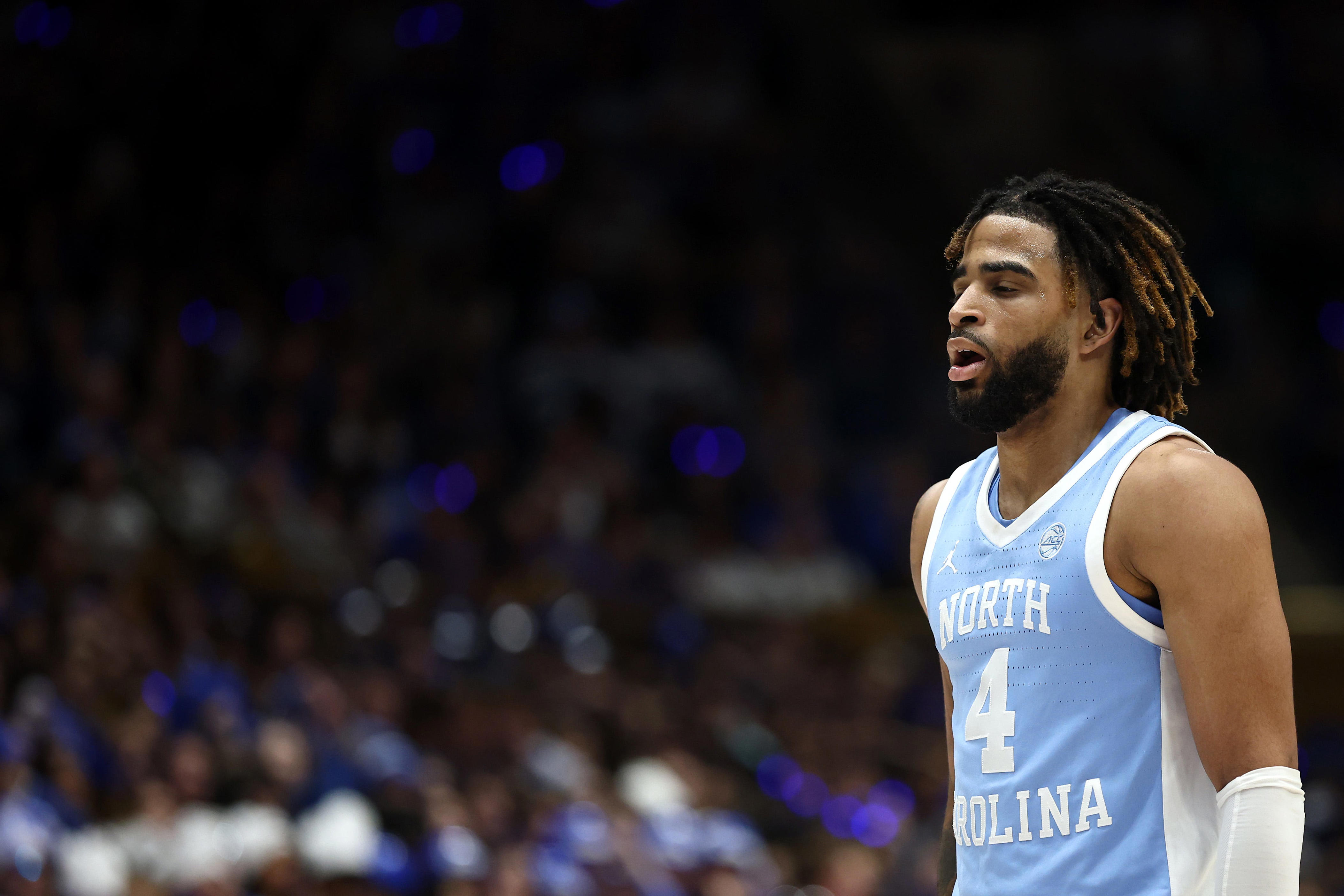 RJ Davis records triple double on Thursday