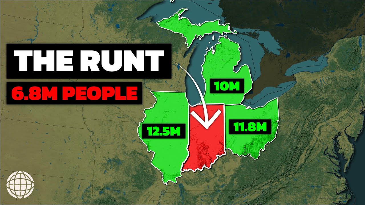 Indiana’s low population explained why few Americans live there ...