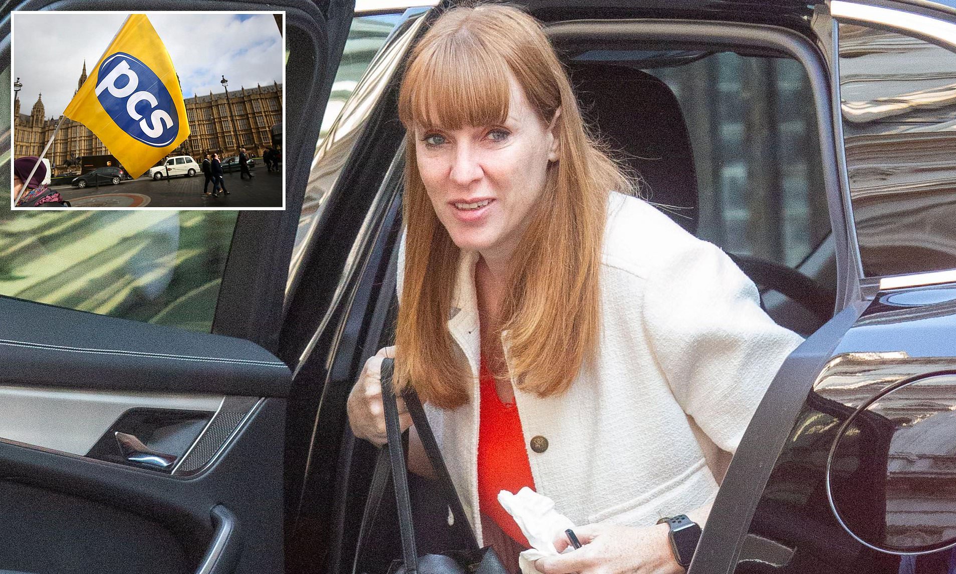 Angela Rayner's civil servants launch 'work to rule' protest after ...