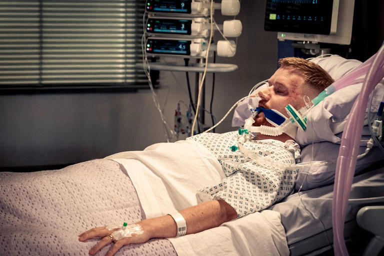 Gary will be seen fighting for his life after a brutal attack