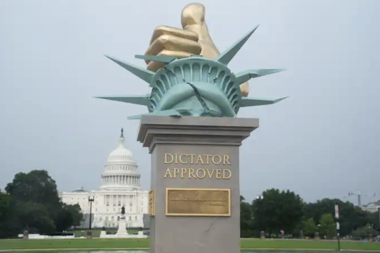 The sculpture
