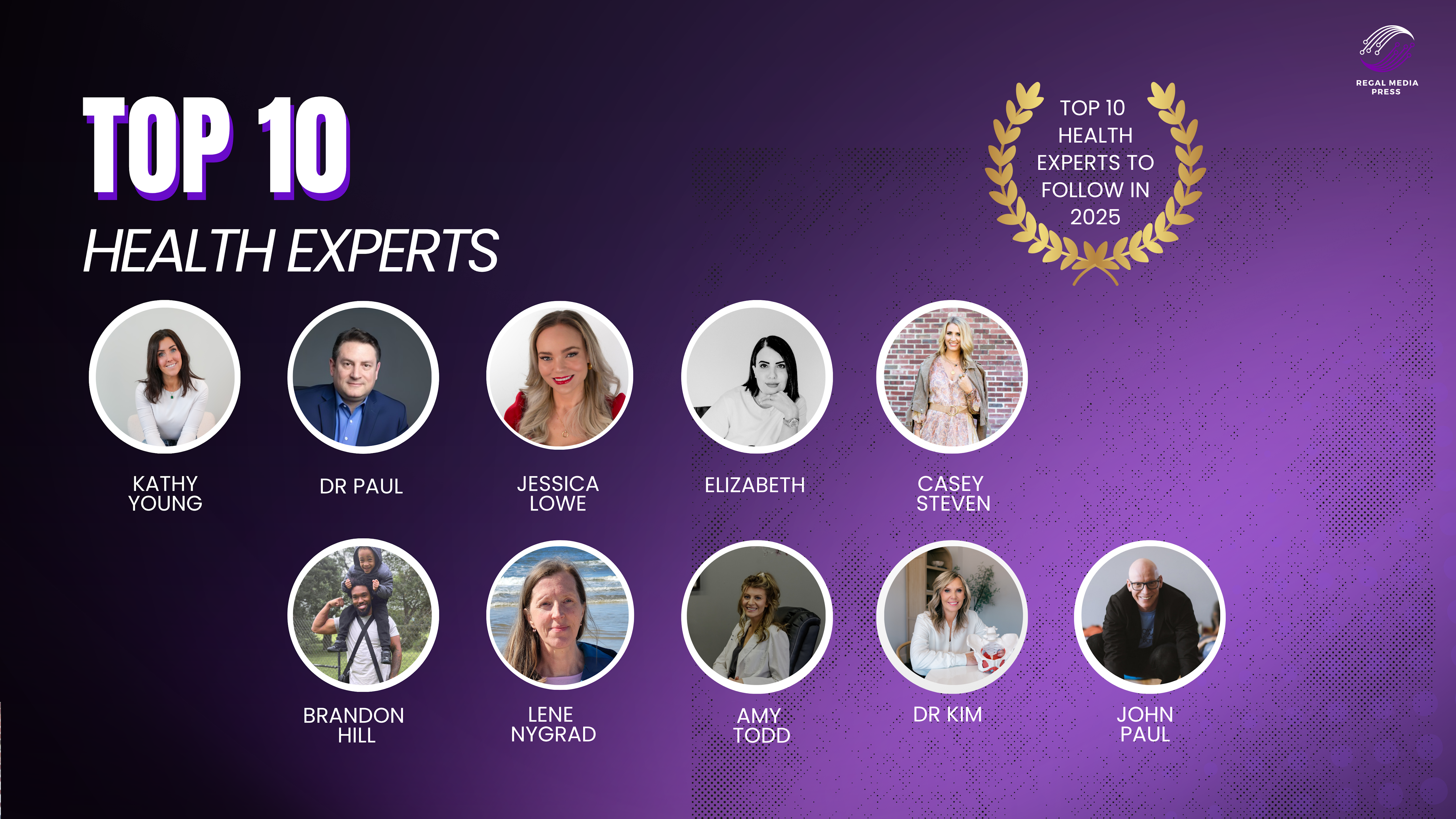 Top 10 Health Pioneers Reshaping Wellness in 2025 Top 10 Health Pioneers Reshaping Wellness in 2025