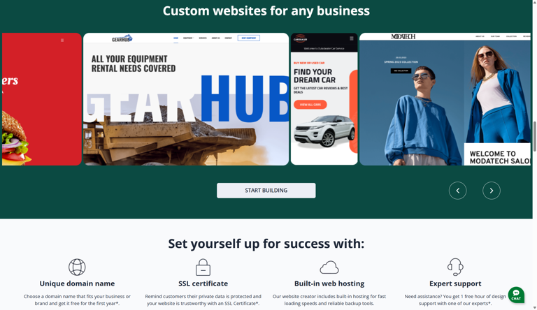 Web com website builder review 2025