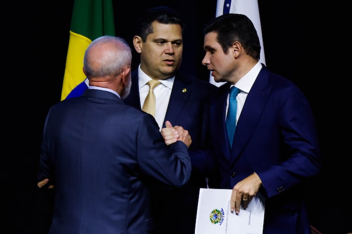 Os presidentes do Senado, Davi Alcolumbre, e da Câmara, Hugo Motta, cancelaram participação em audiência do STF sobre emendas parlamentares Foto: Wilton Junior / Estadão