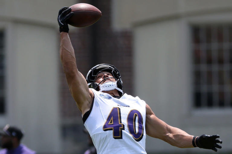 Ravens rookie shares behind the scenes access on his quest tothe
