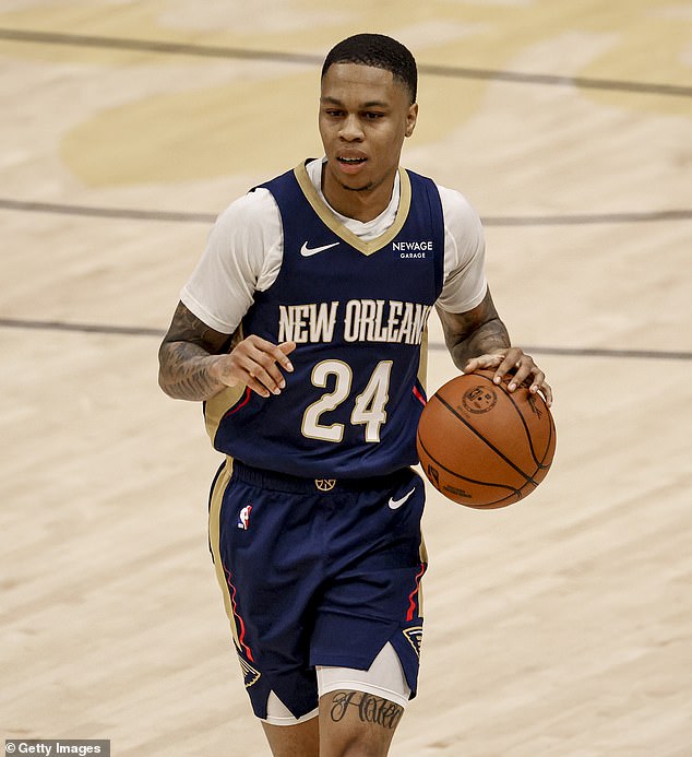 Julian is the third pro basketball player in his family - joining Angel and cousin Jordan Hawkins