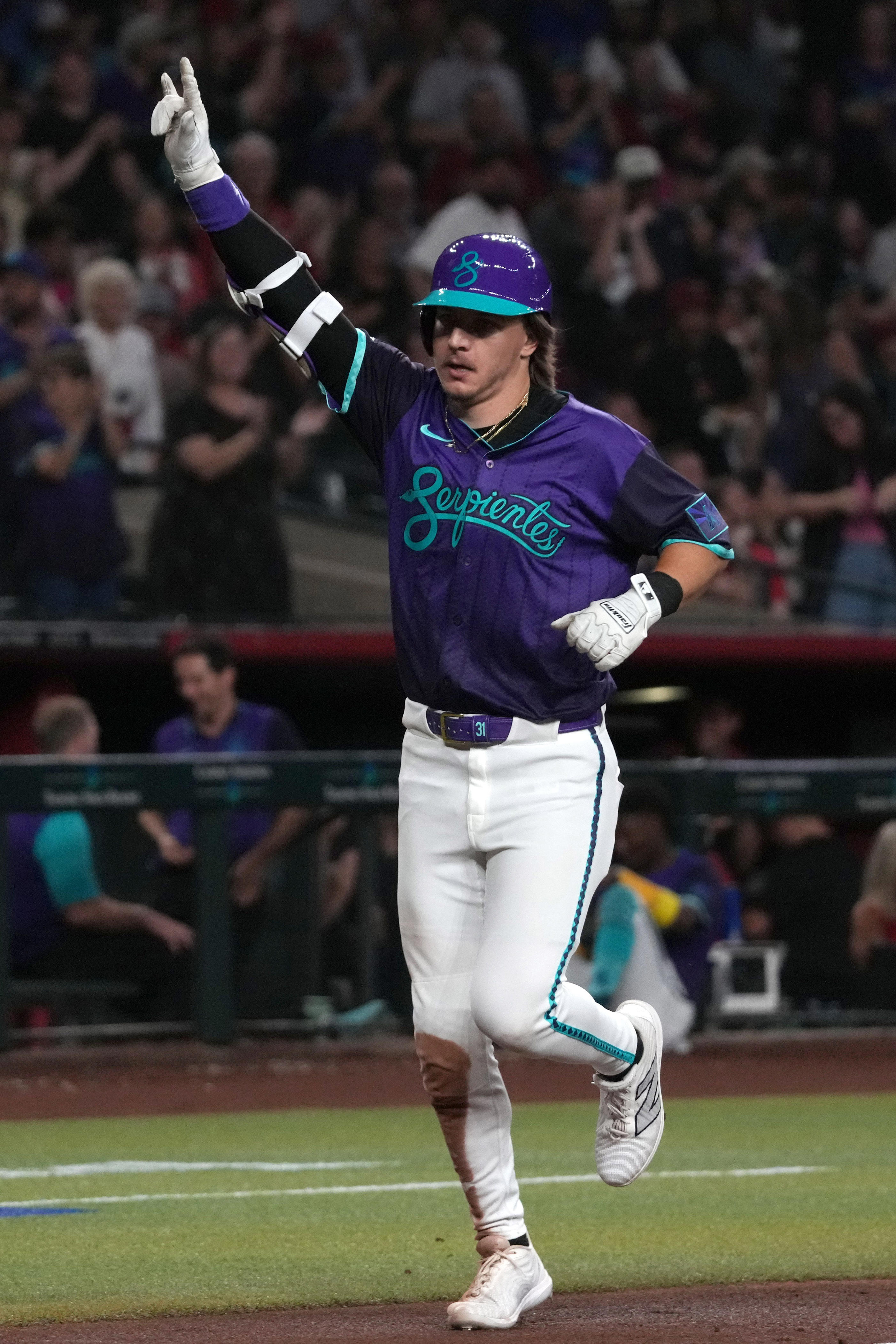 Diamondbacks trade Jake McCarthy, swapping outfield depth for pitching