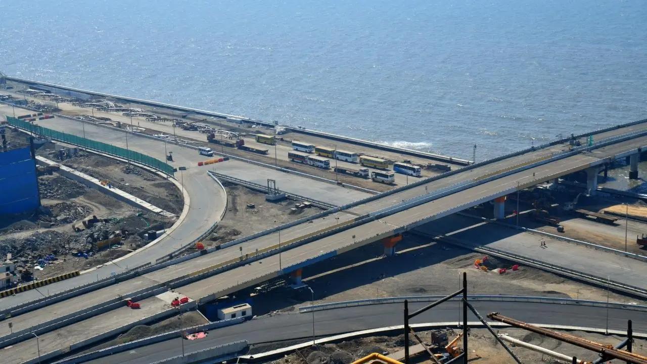 Mumbai: Coastal Road promenade suffers minor damage due to high tide