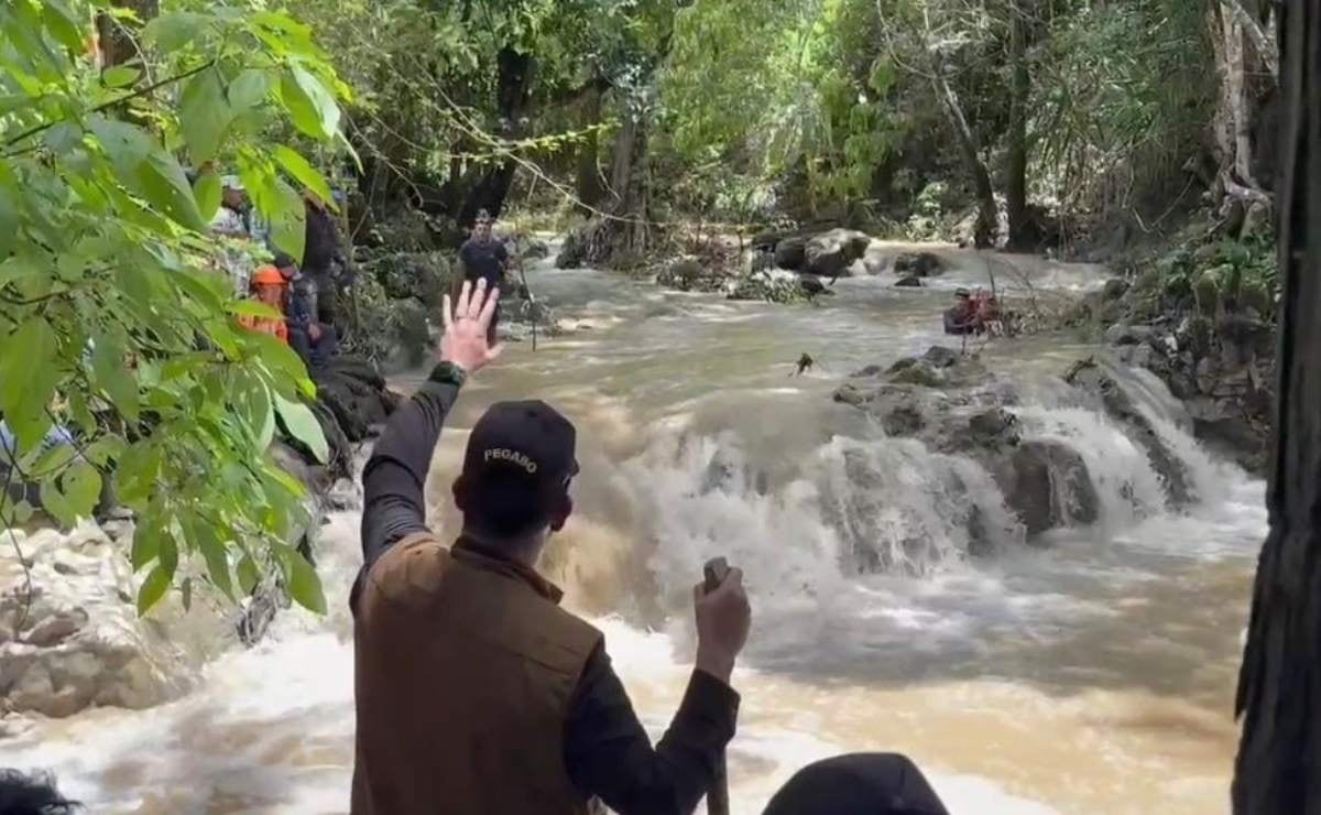 Localizan cuerpo de menor que fue arrastrado por río Laja en Chiapas; es  entregado a sus familiares
