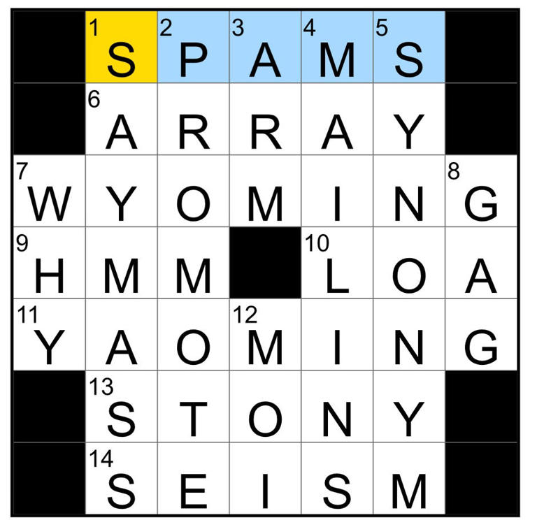 Today's NYT Mini Crossword Answers for Saturday, July 5