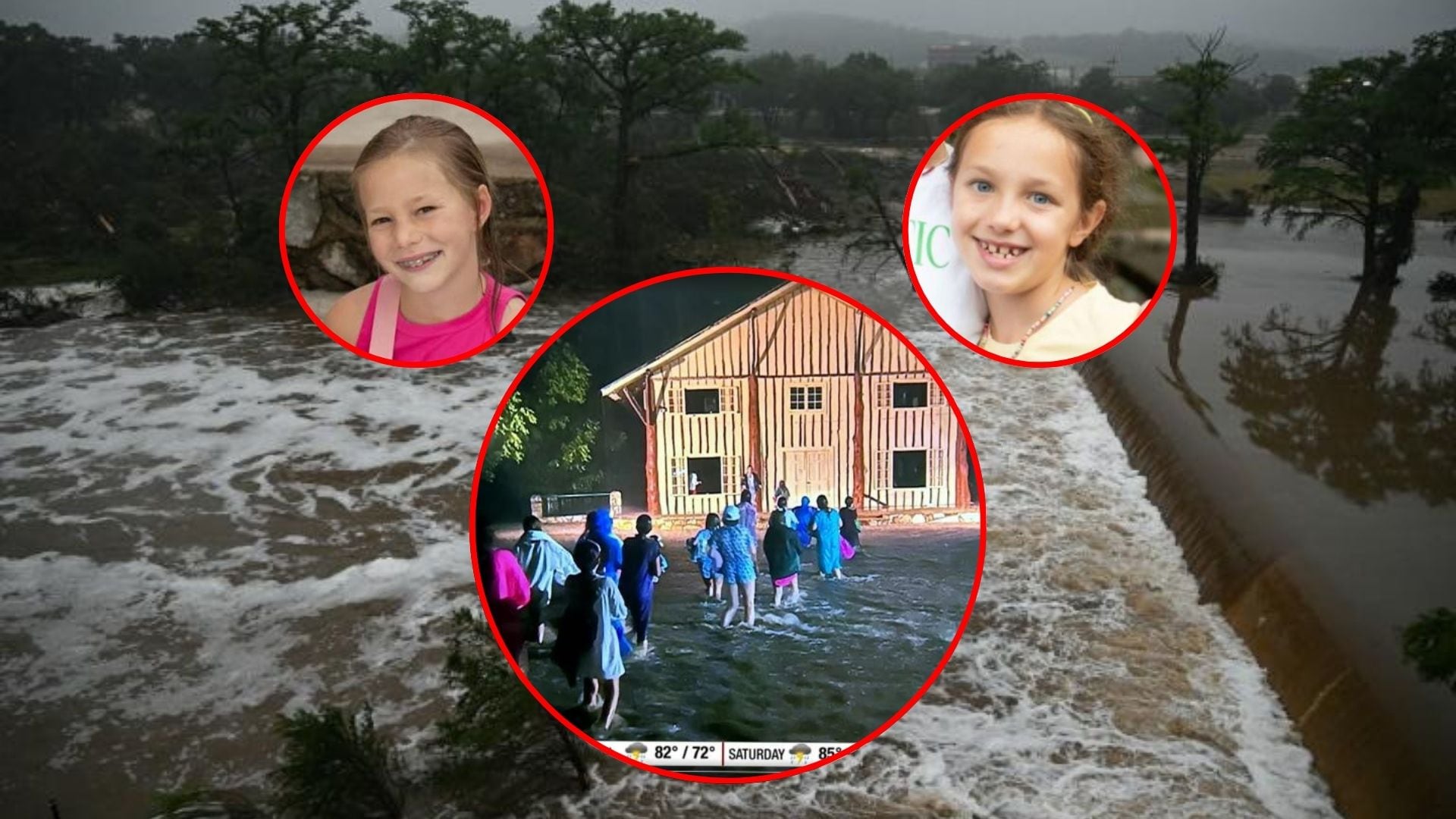 Hallan sin vida a 2 de las 25 niñas desaparecidas por inundación en un  campamento cristiano de Texas