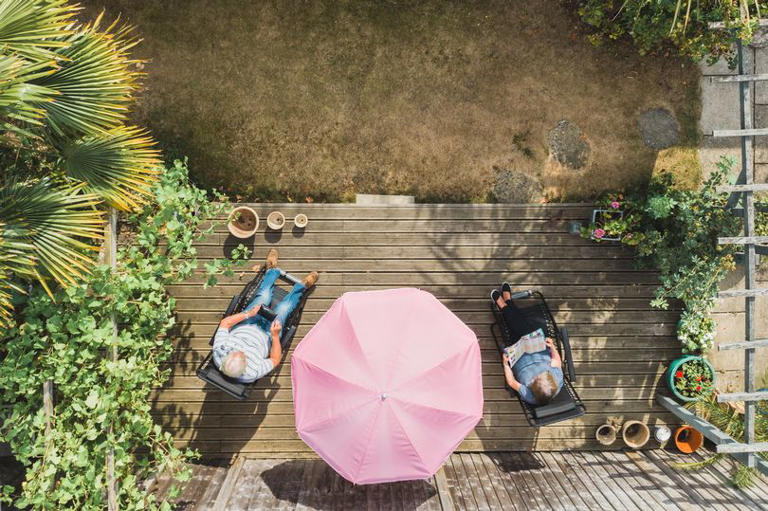 Summer in suburban England