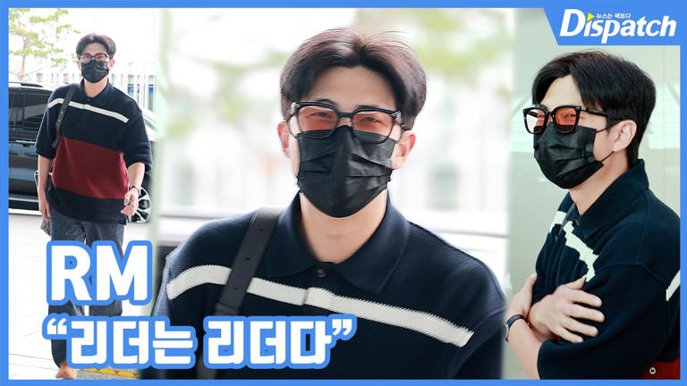  [현장영상] "리더는 리더다"...RM, 컴백 준비 돌입 