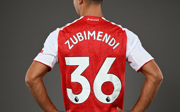 Arsenal reveal Martin Zubimendi shirt number after £51m transfer