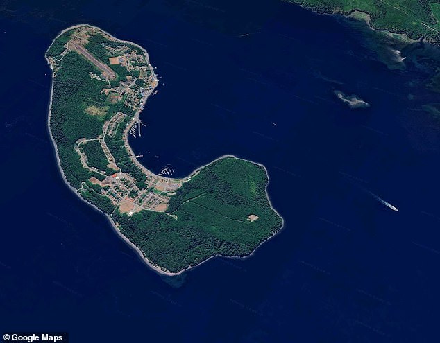 Google Maps users stunned by eerie SKULL near Canadian island