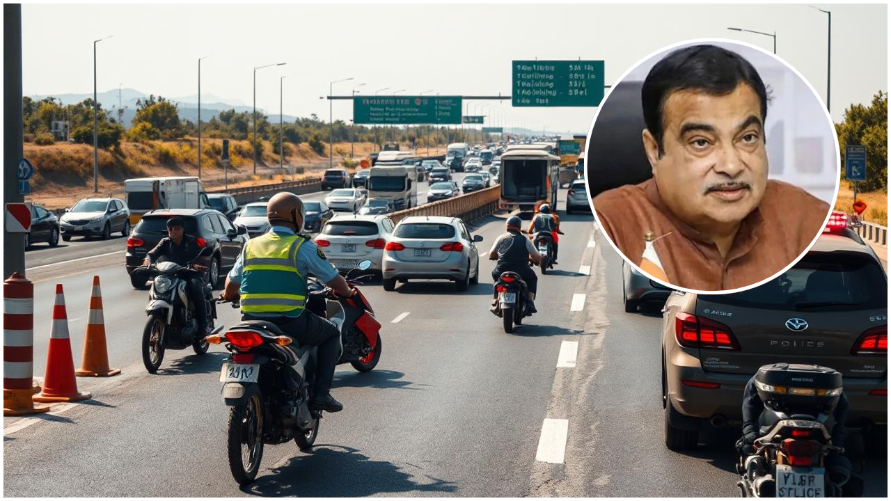 Union minister Nitin Gadkari asks Delhi Police to ‘strictly enforce’ ban on 2 & 3 wheelers on high-speed corridors