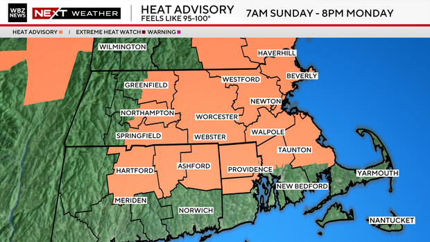 Heat advisory issued for most of - AA1I4CI0.img