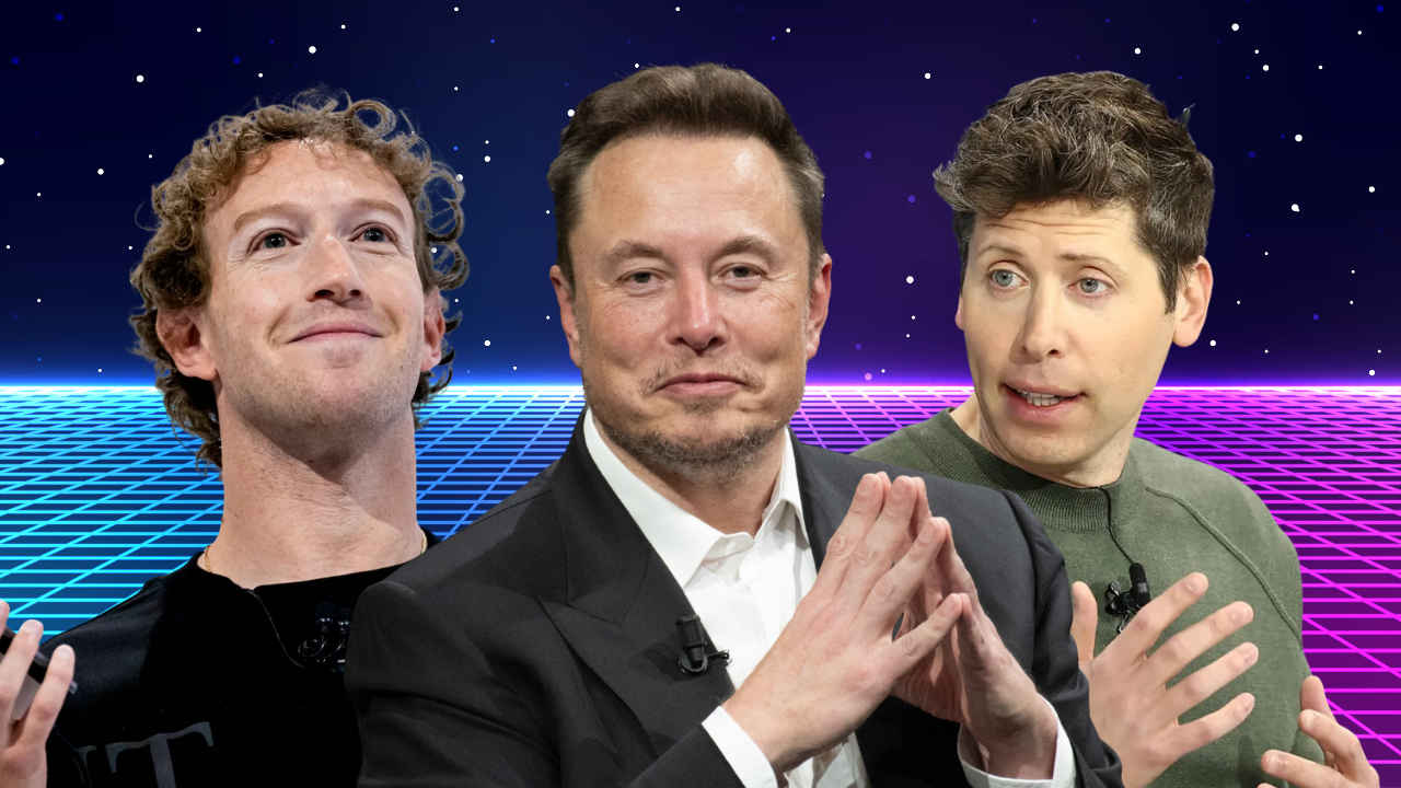AI vision: How Zuckerberg, Musk and Altman see future of AI differently