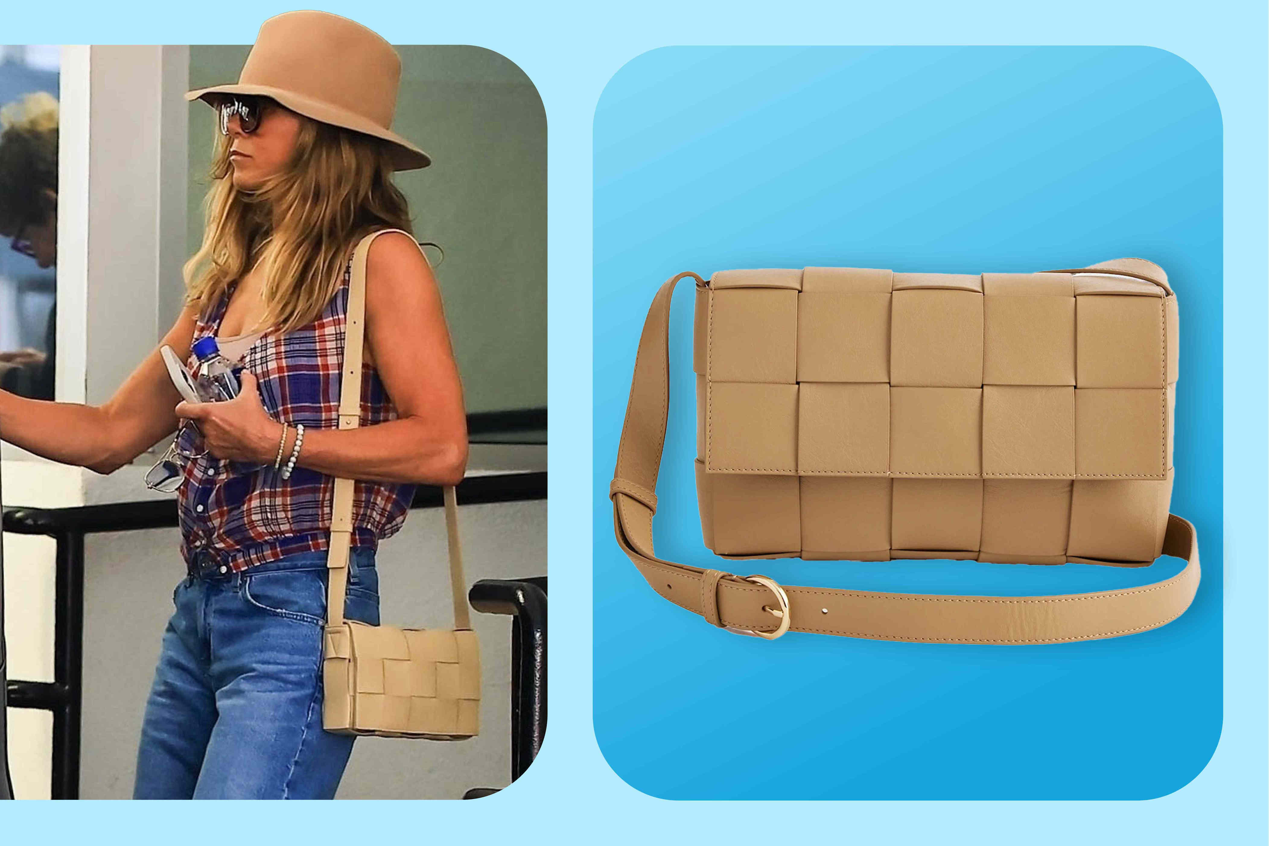 Jennifer Aniston’s Crossbody Bag Looks So Similar to This Quince Purse