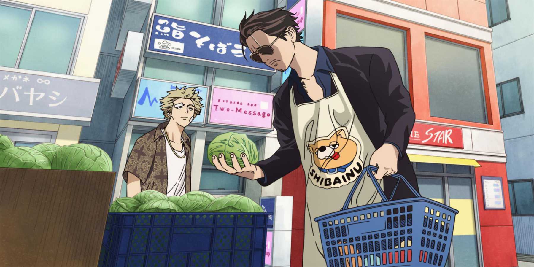 Tatsu and Masa from The Way of the Househusband