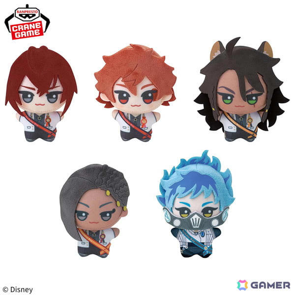 ツイステッドワンダーランド　ツイステ　チビちびぐるみ　レオナ　5点セット レオナ・キングスカラー】ディズニー ツイステッド