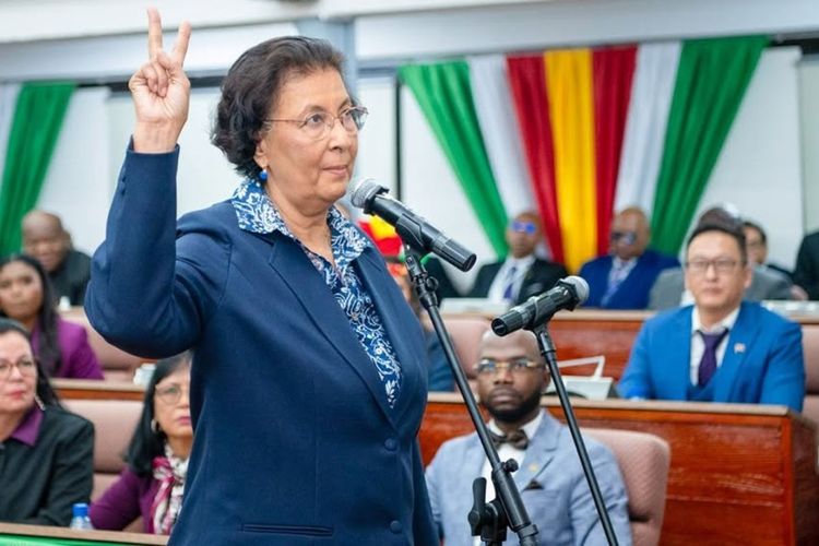 Jennifer Simons Elected as First Female President of Suriname, Vows to Serve the People