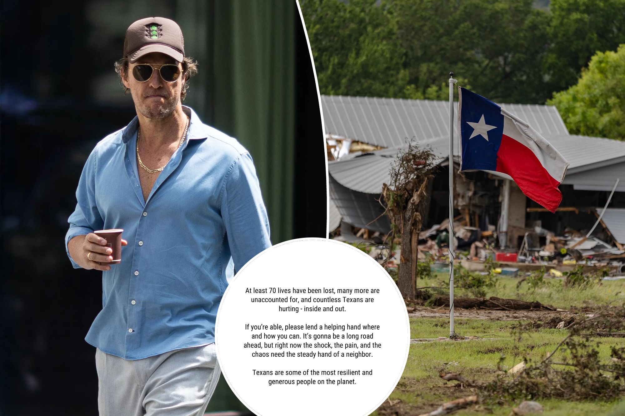 Matthew McConaughey speaks out - AA1I5SGL.img