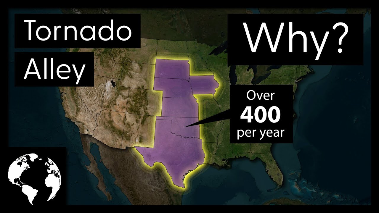 Why the United States experiences so many intense tornadoes