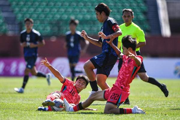 韓国 U-16 サッカー代表チーム, 日本 2-1 制圧…中国 4ヶ国親善大会 2連勝