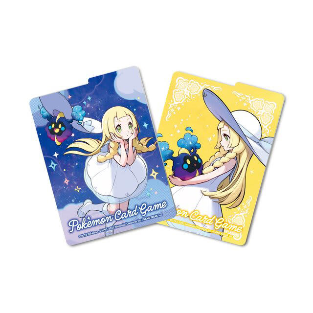 ポケモンセンターセット リーリエ アセロラ デッキシールド デッキケース ポケモンセンターセット リーリエ アセロラ デッキシールド