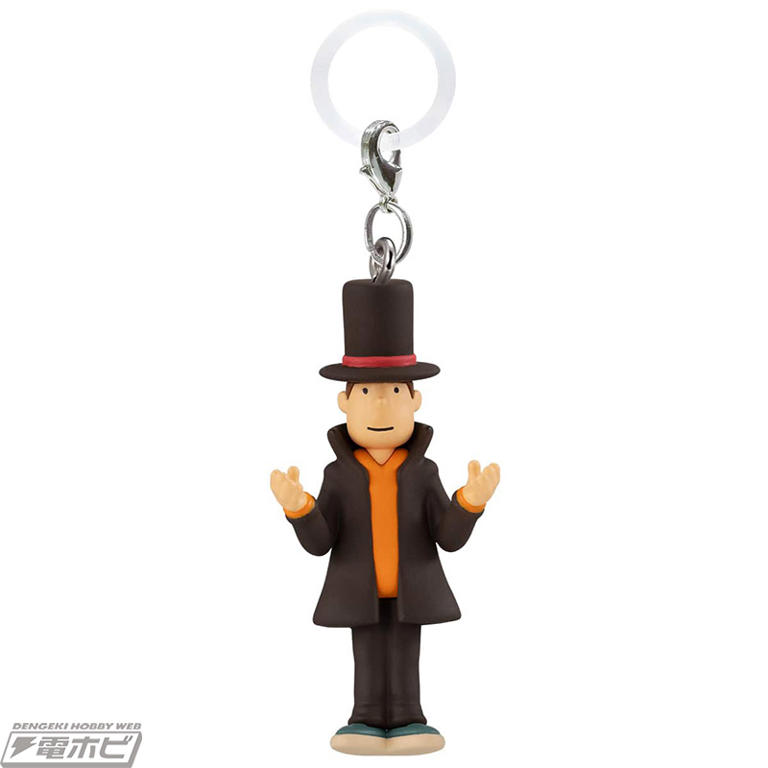 ガシャポン「レイトン教授と不思議な町 めじるしアクセサリー」が登場