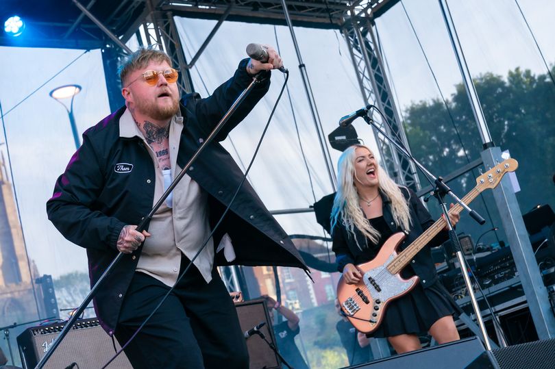 Leigh band Lottery Winners were due to perform to