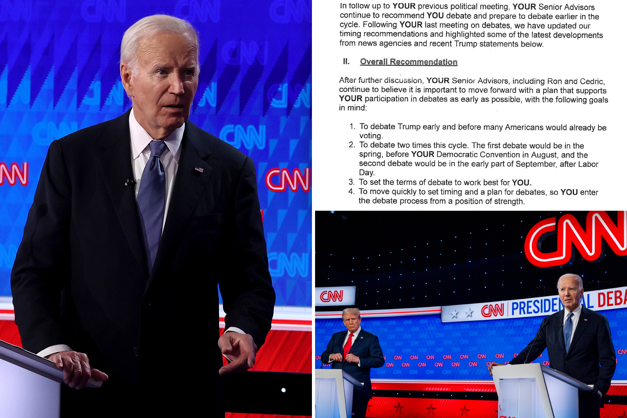 Biden advisers pushed early Trump debate to reach ‘widest audience