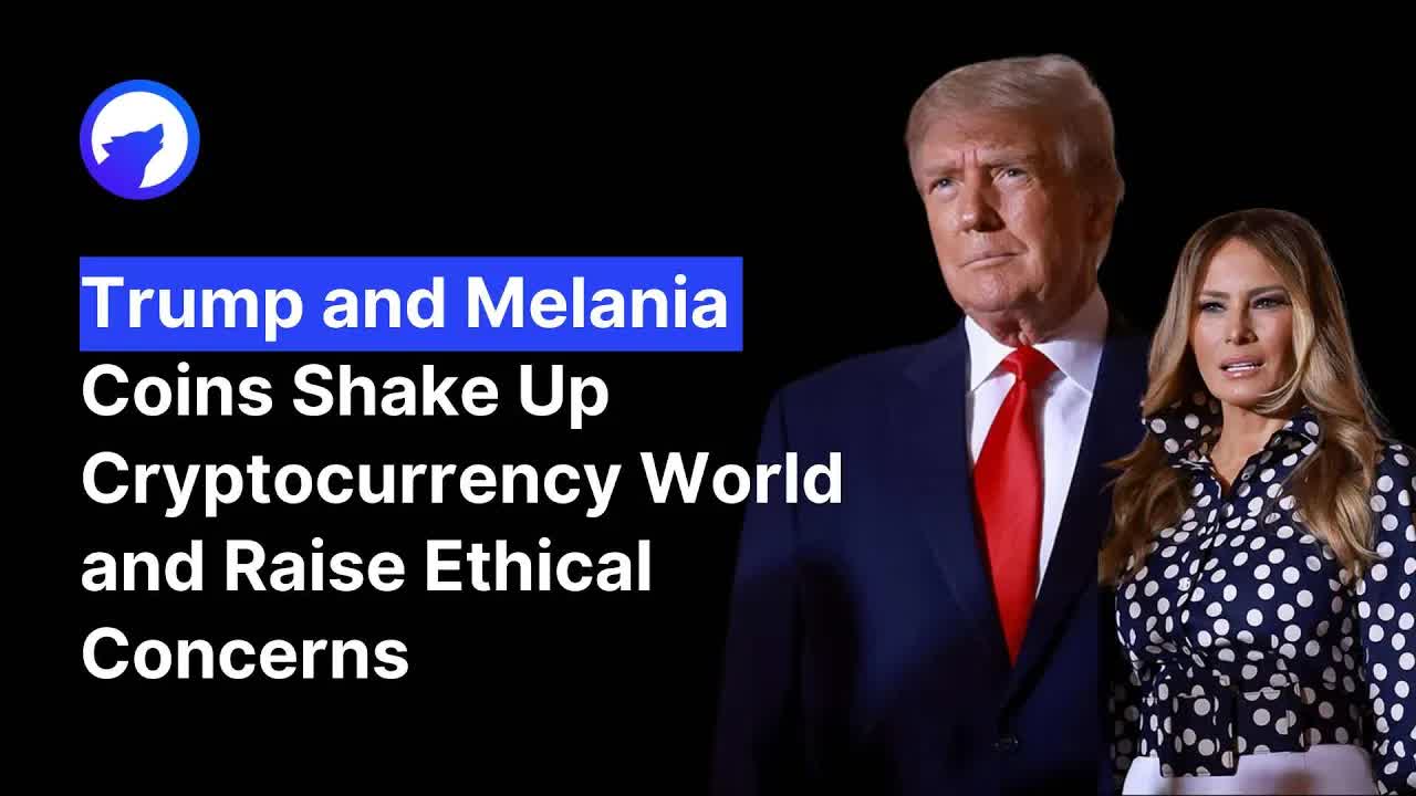 Trump And Melania Coins Shake Up Cryptocurrency World And Raise Ethical