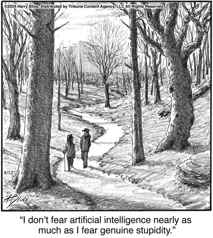 35 Wholesome And Humorous One-Panel Comics By Harry Bliss