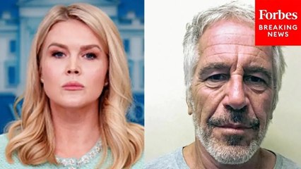 Karoline Leavitt Asked Point Blank About DOJ & FBI Claiming Jeffrey