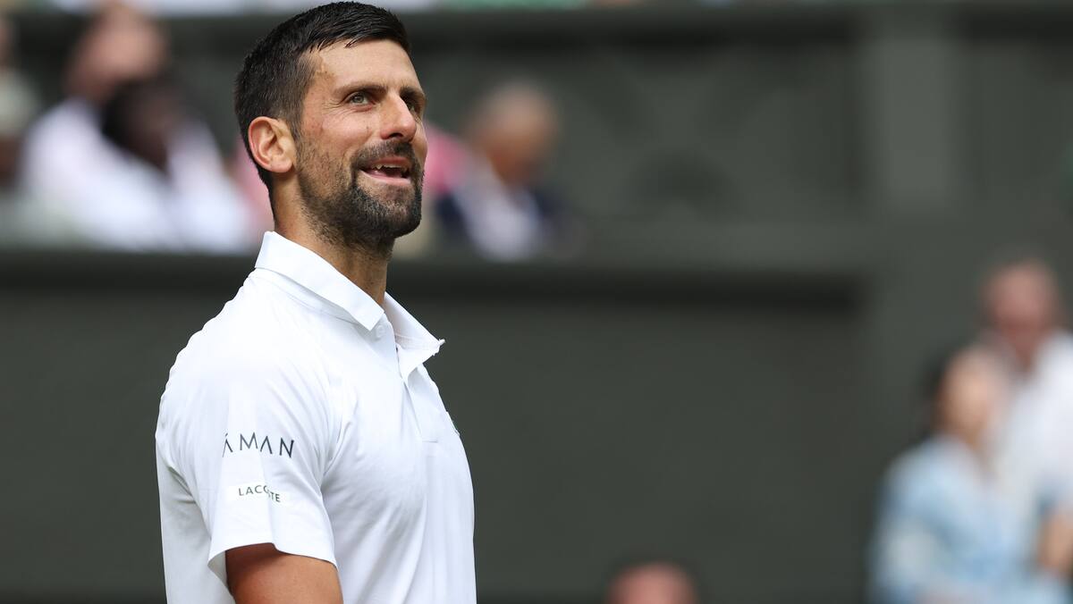 Première fois que je gagne»: Novak Djokovic s'amuse avec Roger Federer à Wimbledon
