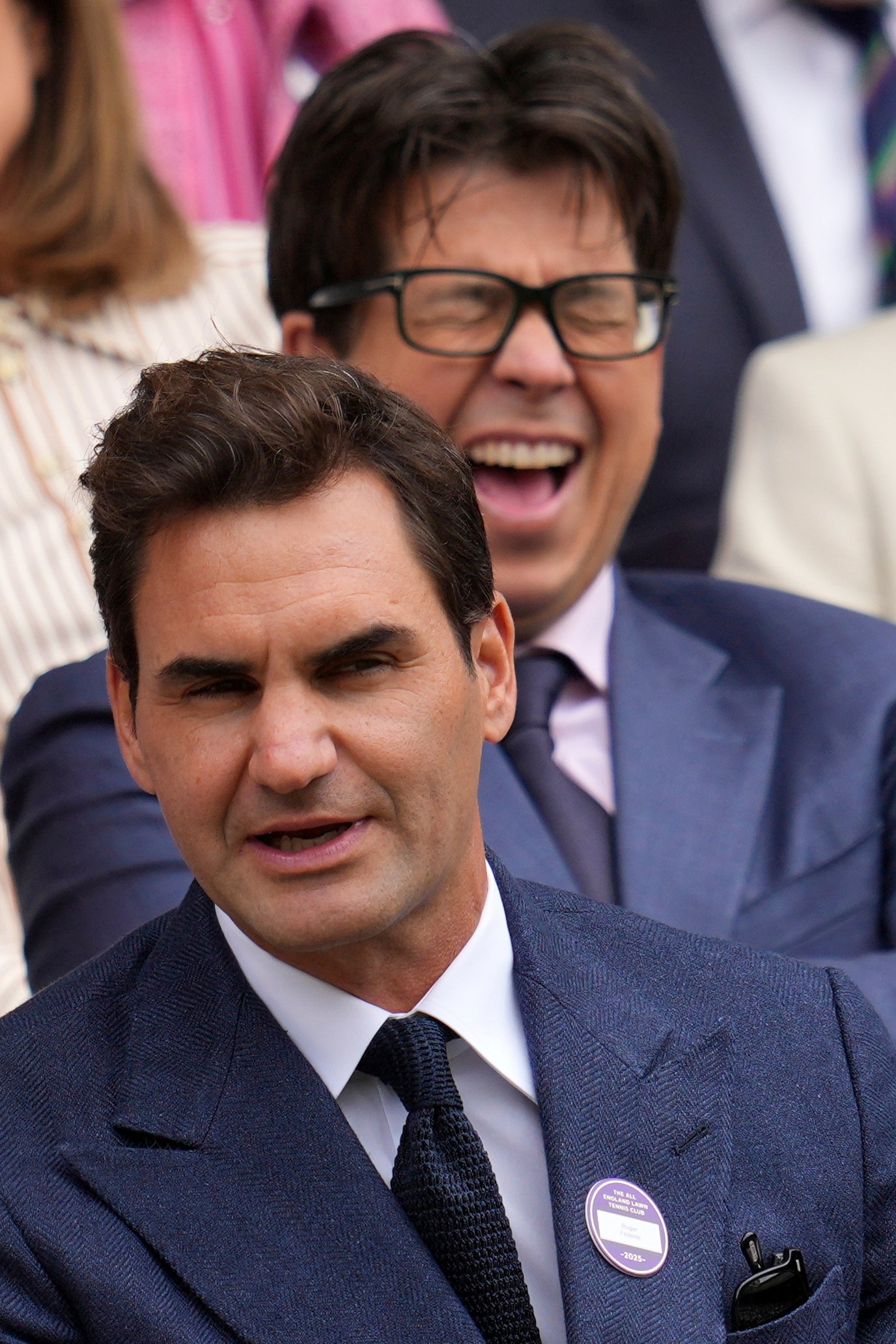 Who's in the Royal Box at Wimbledon? Roger Federer back at Centre Court to watch old rival Novak Djokovic on day eight