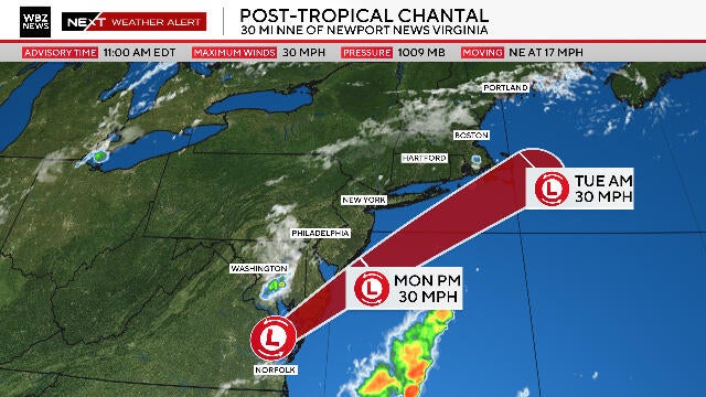 Chantal 39 s remnants could fuel storms - AA1I8qcG.img