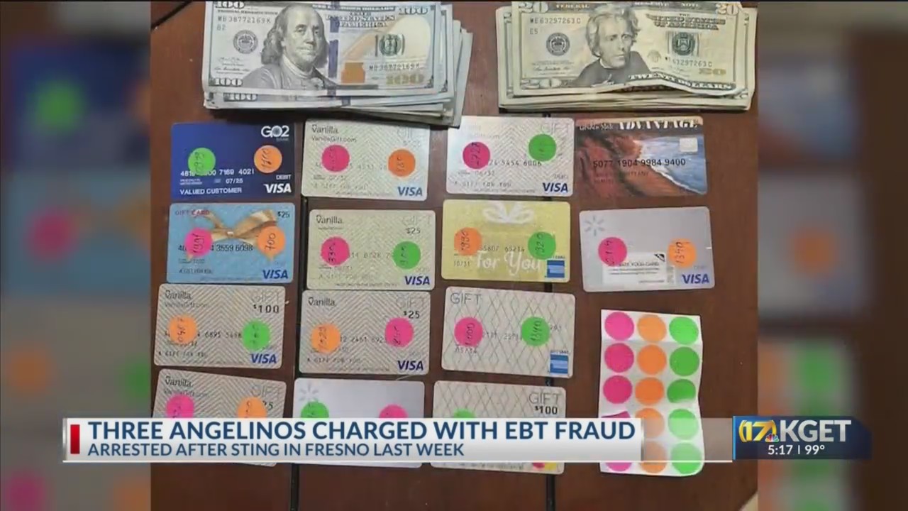 3 LA residents charged with EBT fraud