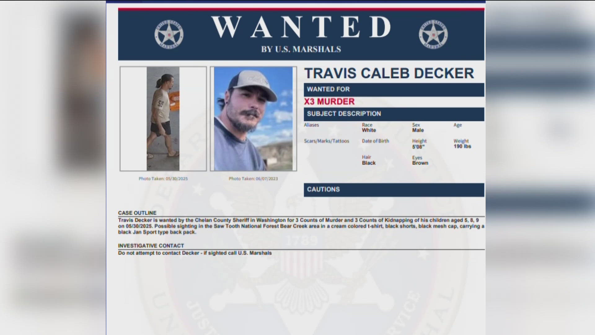 Travis Decker manhunt in Sawtooth - AA1I9aCe.img