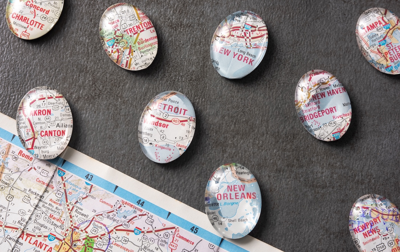 DIY Map Magnets to Remember Your - AA1I9fNT.img