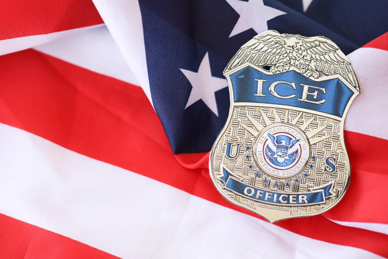 Una persona revisando un formulario de inmigración para encontrar el Número A tras un arresto del ICE.