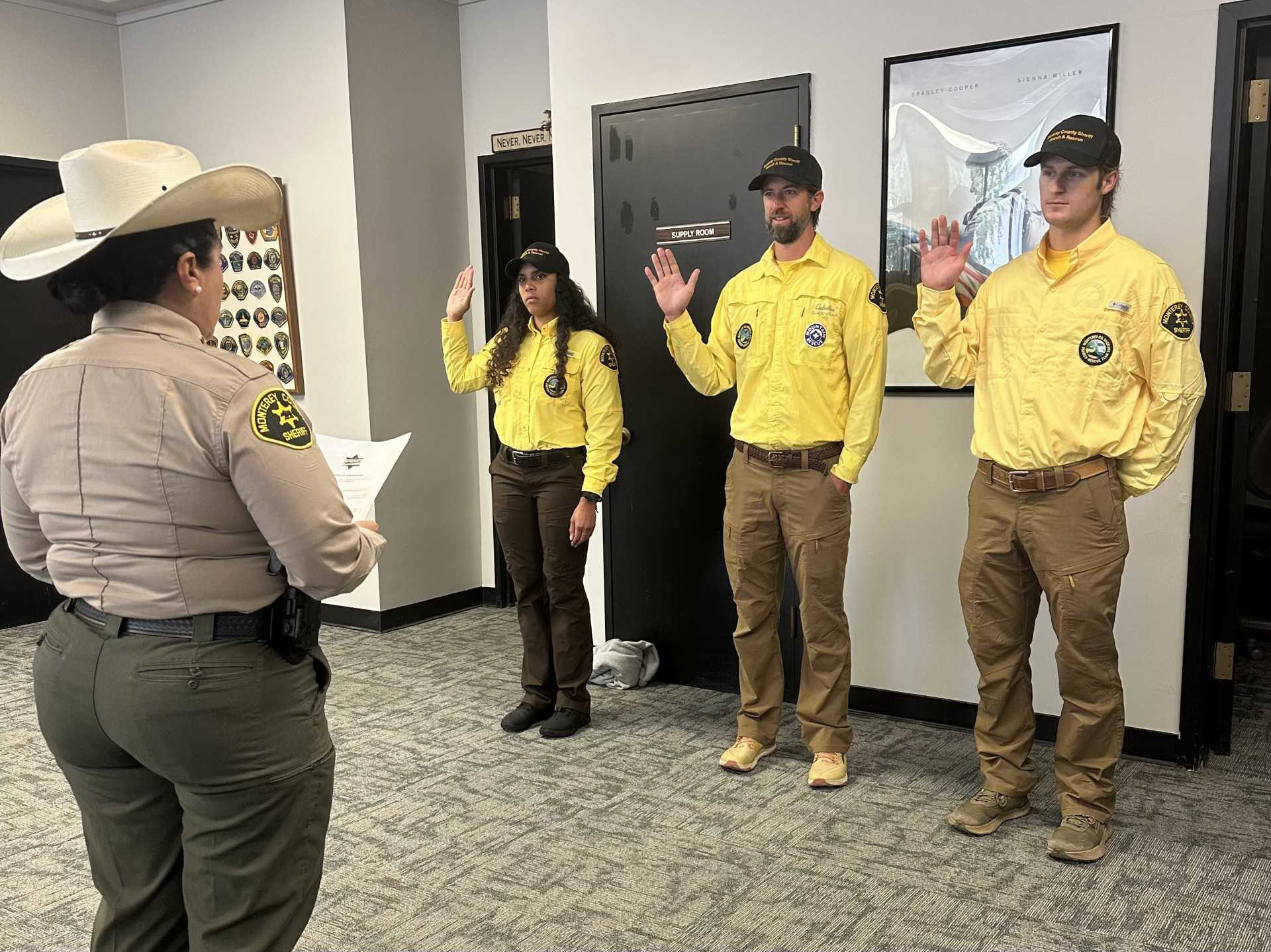 Three volunteers named to Monterey County Sheriff s Search and Rescue Team Three volunteers named to Monterey County Sheriff s Search and Rescue Team