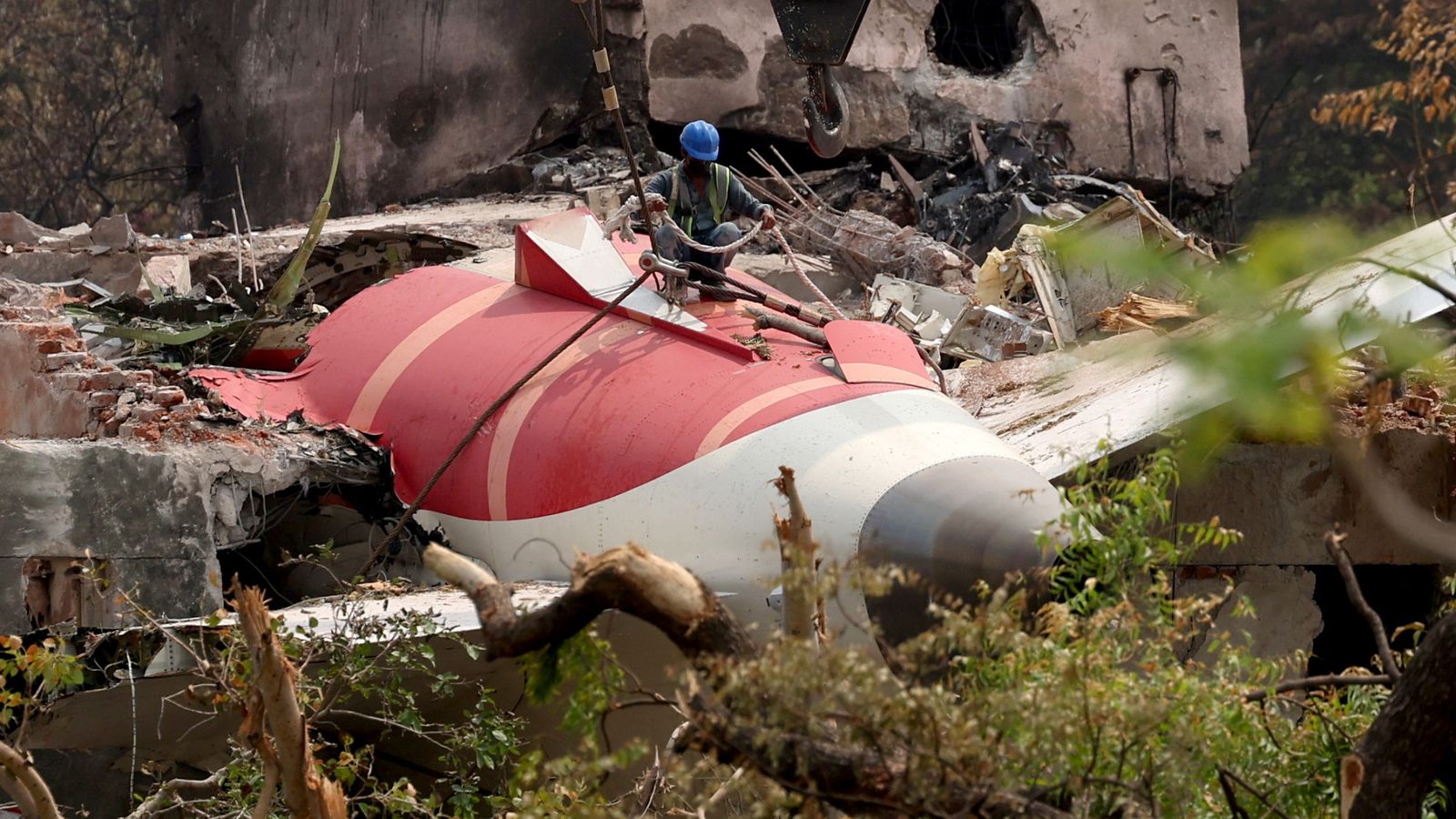 The town still reeling from deadly air disaster