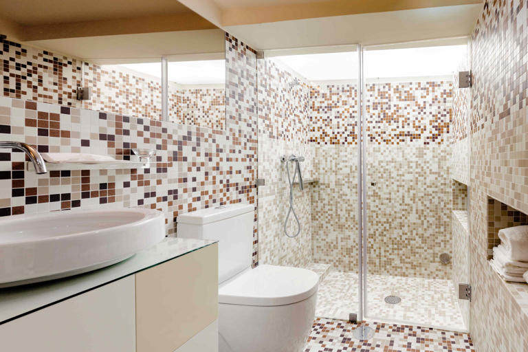 "Tile Drenching" Is the Design Trend That Makes Any Bathroom Feel Like